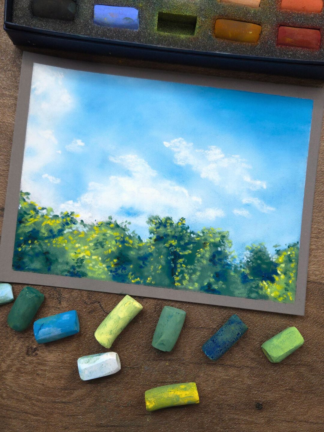 Comment créer une belle harmonie des couleurs au pastel sec (même quand on débute)