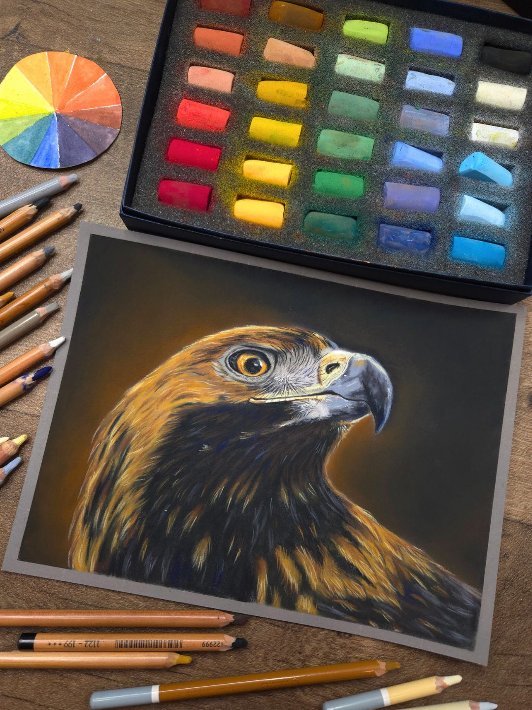 Comment créer une belle harmonie des couleurs au pastel sec (même quand on débute)