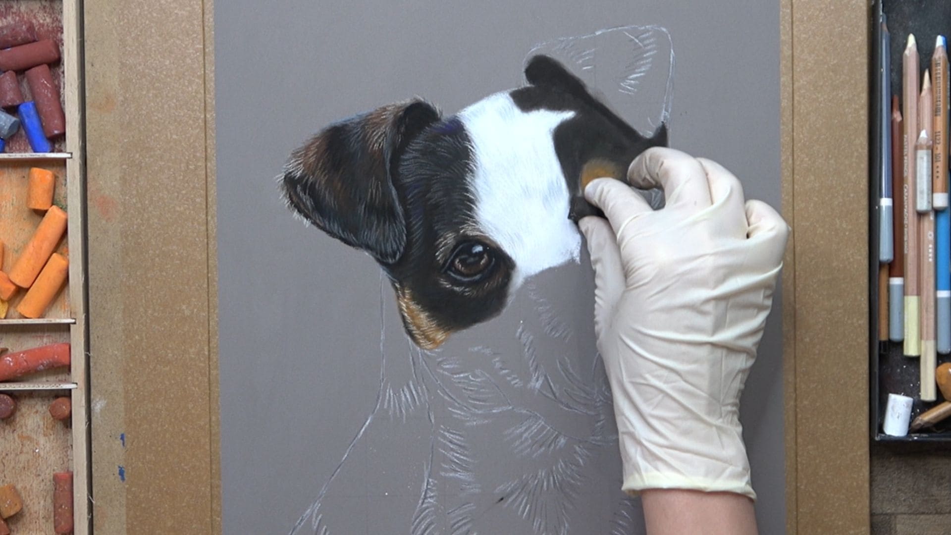 Comment dessiner un chien réaliste au pastel sec en format 30x40 cm : la méthode complète pour obtenir un rendu vivant et professionnel