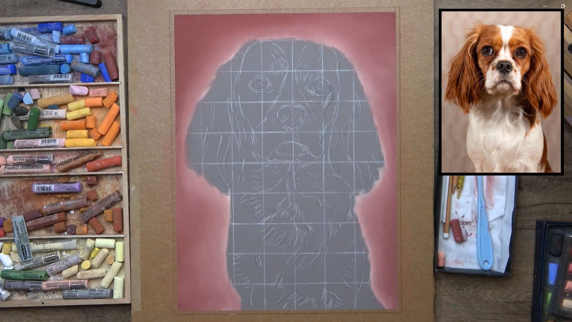 Comment dessiner un chien réaliste au pastel sec en format 30x40 cm : la méthode complète pour obtenir un rendu vivant et professionnel