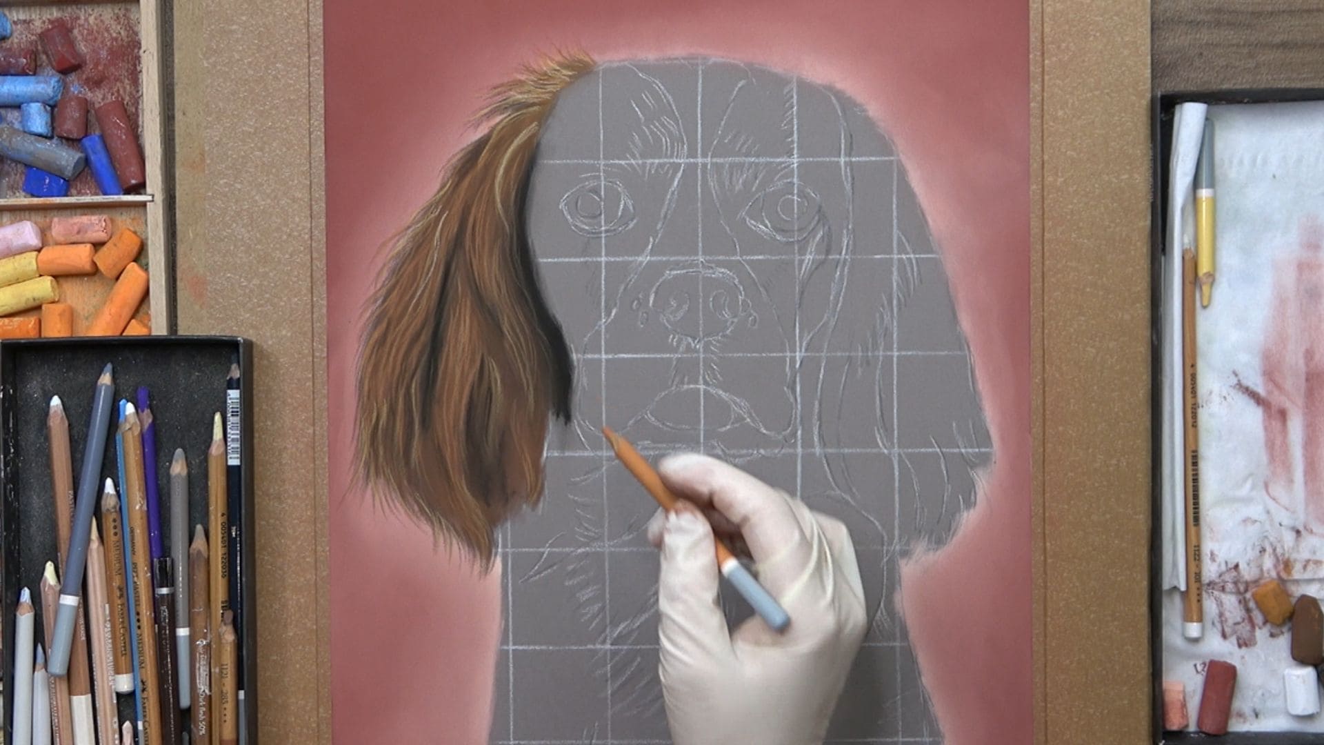 Comment dessiner un chien réaliste au pastel sec en format 30x40 cm : la méthode complète pour obtenir un rendu vivant et professionnel