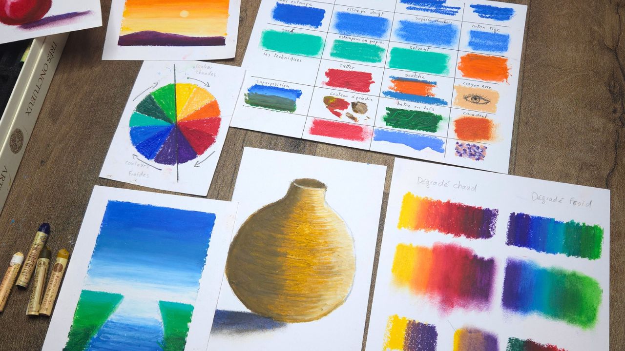 Formation pastel gras pour débutant à intermédiaire pour réussir et comprendre les bases essentielle du pastel gras par Jérôme Vasseur