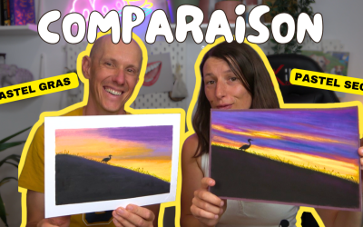 Pastel Sec ou Pastel Gras : Que Choisir pour Débuter ?