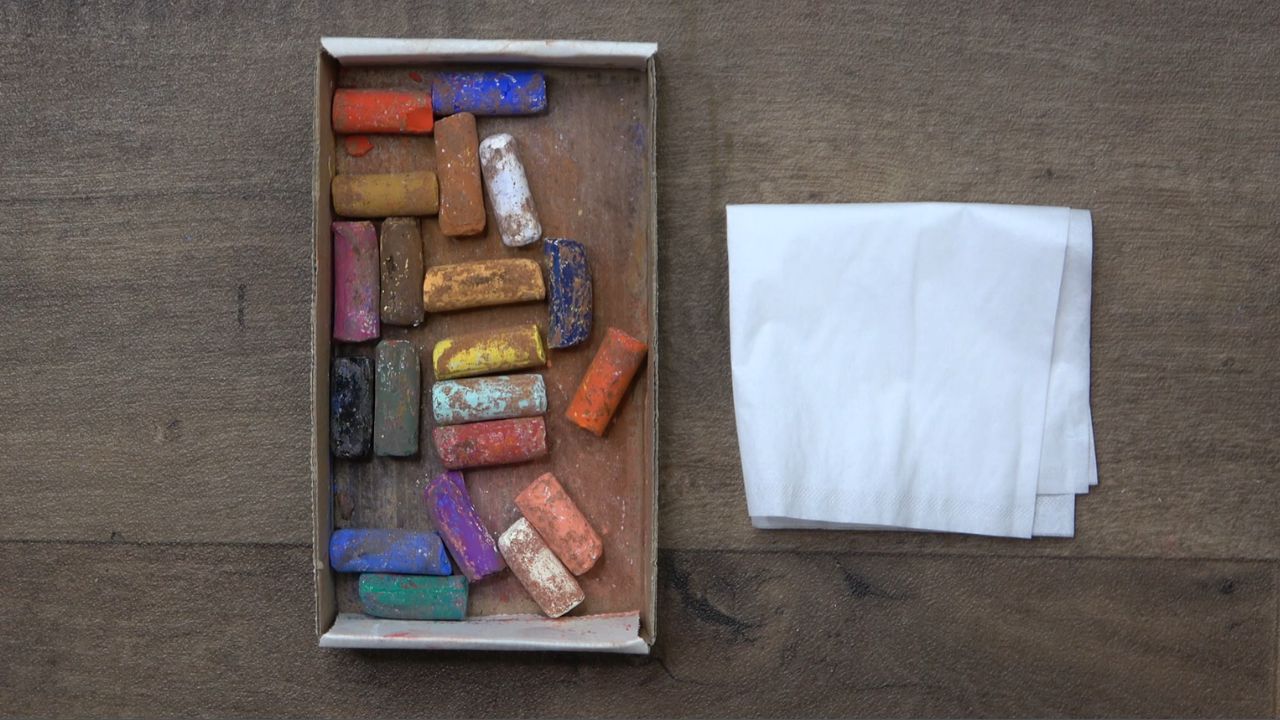 nettoyer ses bâtonnets pastels secs facilement et rapidement