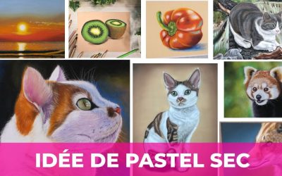 Modèles pastel sec pour débutants : idées et exercices guidés