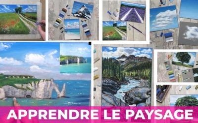 Paysage au pastel sec : guide complet pour débutants