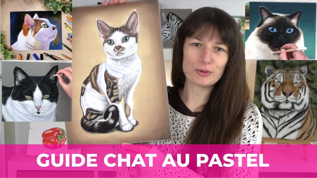 chat au pastel sec guide complet